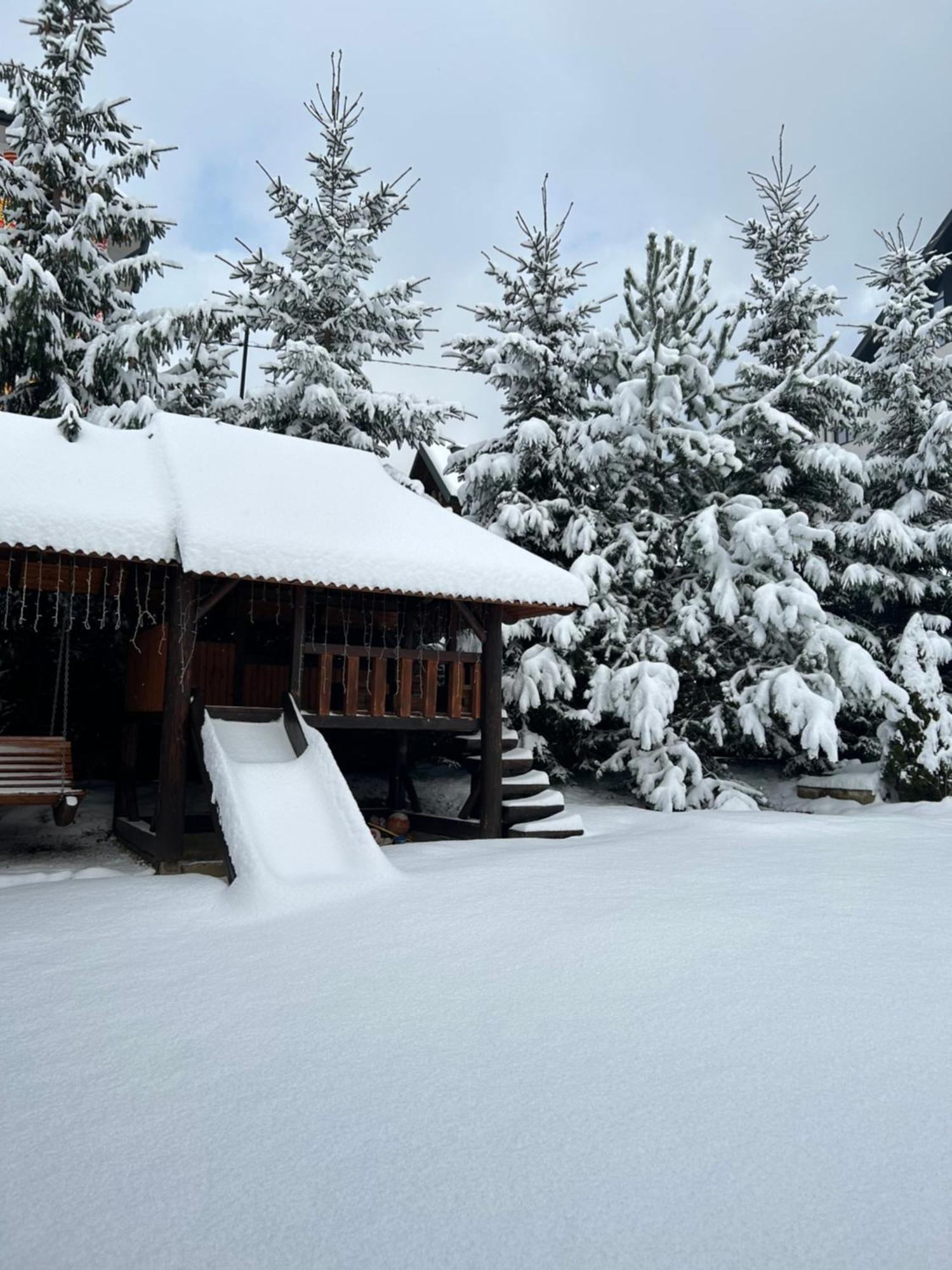 Guest House Kaspiy Bukovel Eksteriør billede